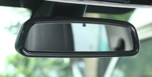 for Rover for Range Rover L405 2011-2017 Carbon Fiber Car Inner RearView Mirror Trim