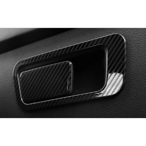 for Hyundai Sonata 2020-2023 Carbon ABS for Co -Pilot Storage Box Handle Cover Trims