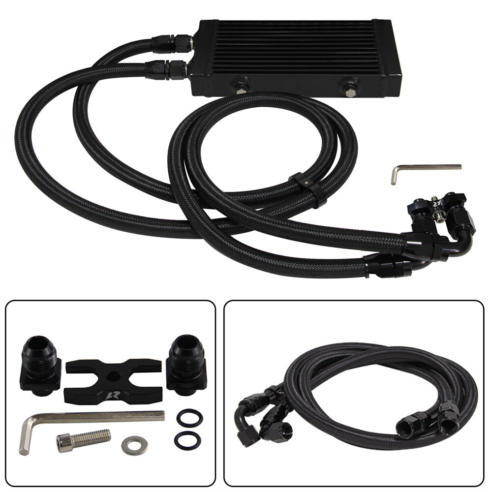 Small Dual Pass BarPlate Oil Cooler Kit for BMW E36 E46 M3 E90 E92 E93 335i
