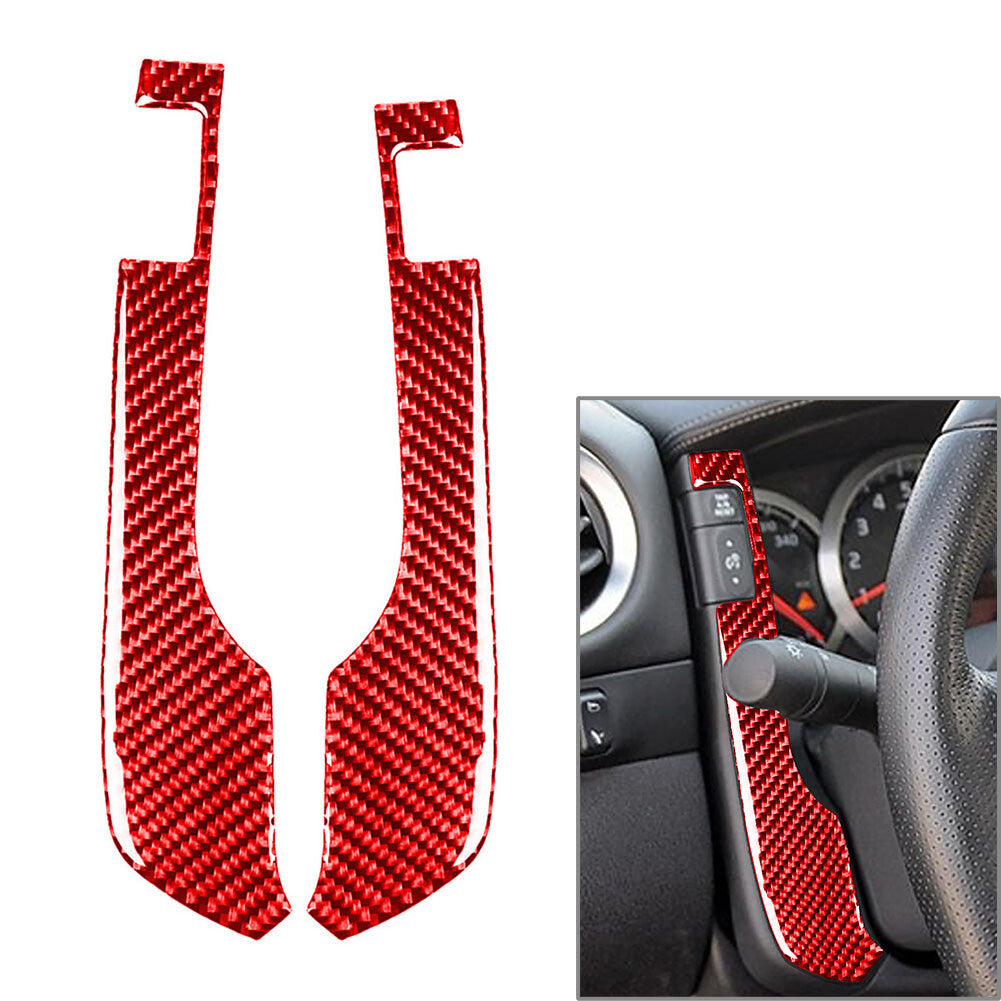 Interior Speedometer Side Cover Trim for Nissan GTR R35 2008-2016 Red 2pcs Car