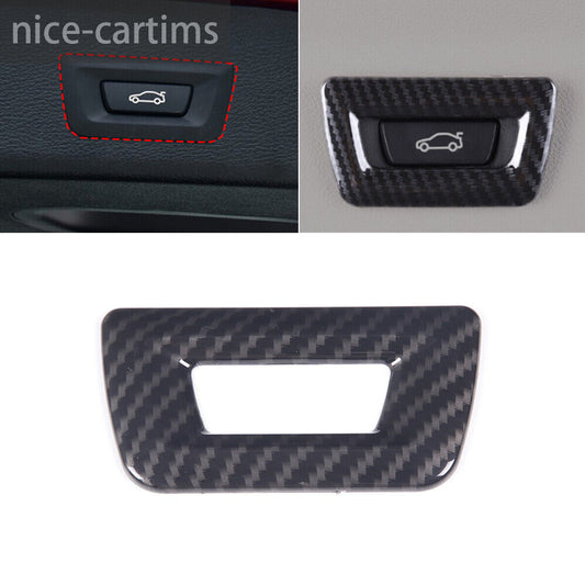ABS Tailgate 1 Button Cover for BMW 5 6 7 Series X3 X4 X5 X6 G30 G32 G01 2018-23
