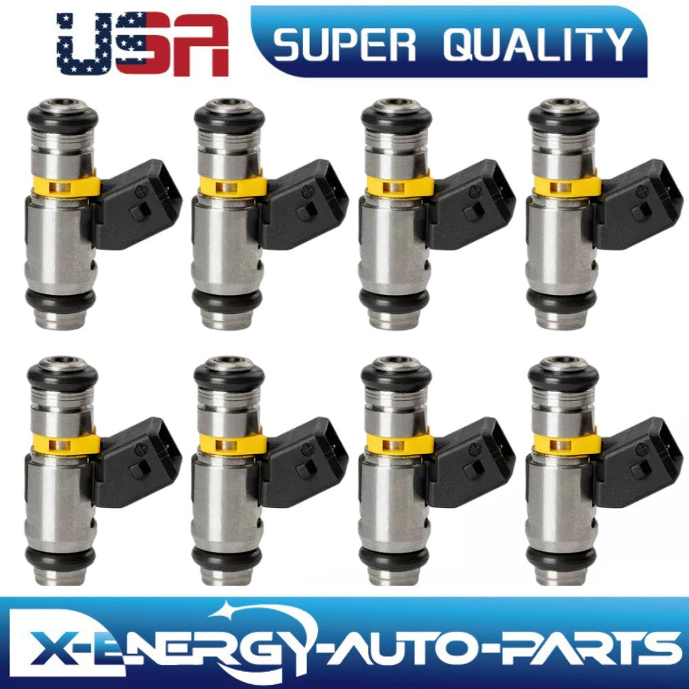 IWP069 8Pcs Fuel Injectors Injection For MERCRUISER MAG V8 V6 861260T BOAT M EFI