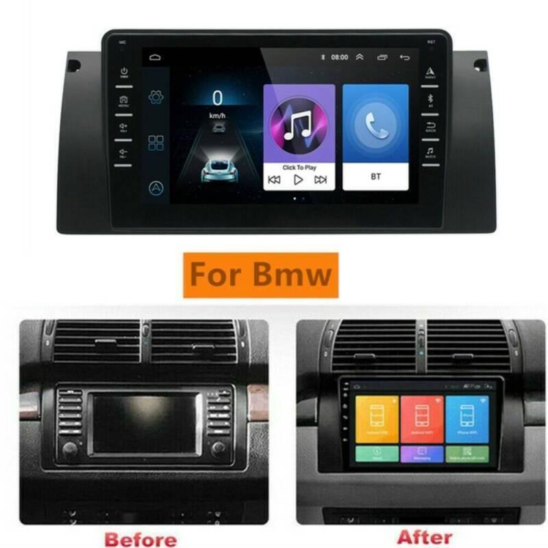 Auto 8 bluetooth GPS Wifi Android 9.1 Stereo Radio Player for BMW E39 E53 E38