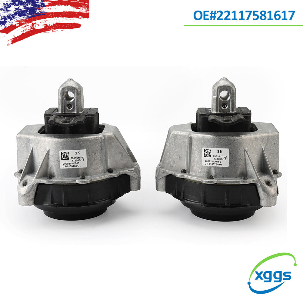 Engine motor mount for BMW Z4 230i 330i 430i LR 22117581617 22117581618