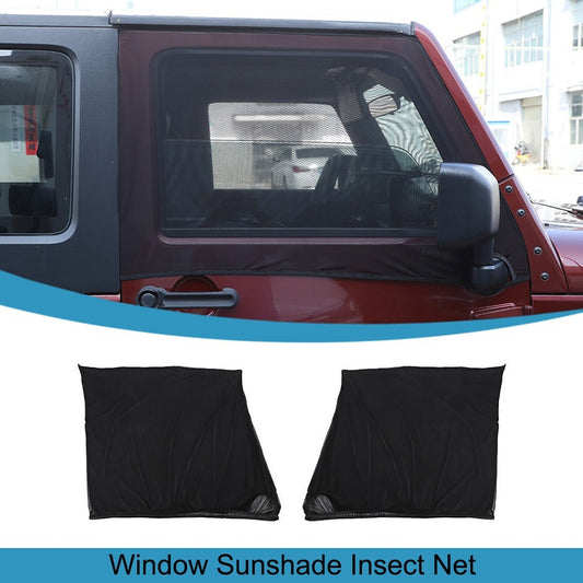 Window Sunshade Cover Insect Net for Jeep for Wrangler TJ JK JL JT for Suzuki for Jimny