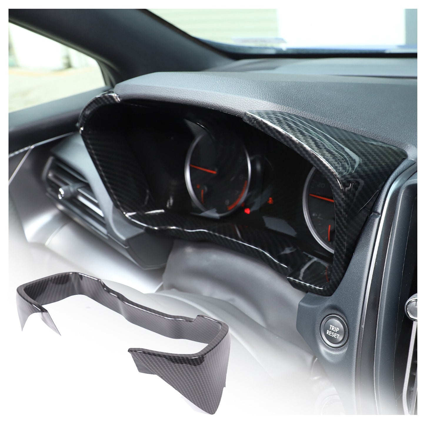 Front windshield sun visor UV protection trim suitable for Fengyangta Tundra 2007-2021