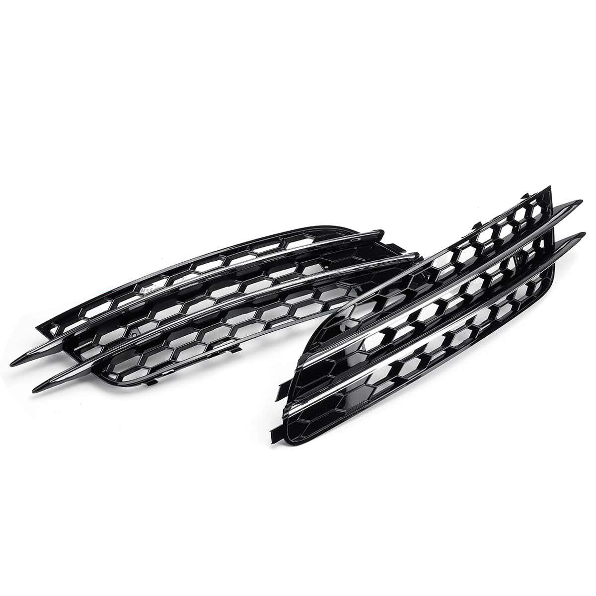 Front lower bumper fog light grille grille suitable for 2012-2015 for Audi A6 C7 sedans.