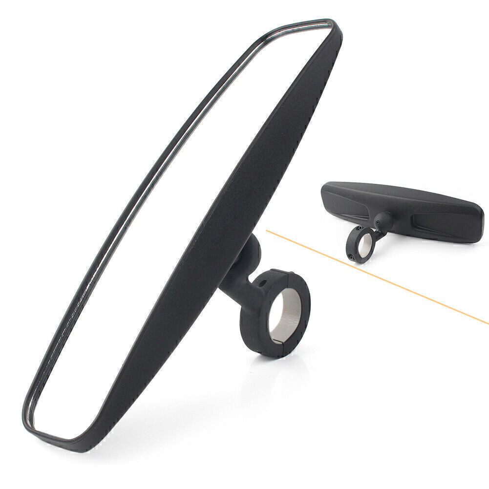 1.75 UTV Wide Rear View Mirror Fit ROUND ROLL BAR for Polaris RZR Arctic Cat for Yamaha