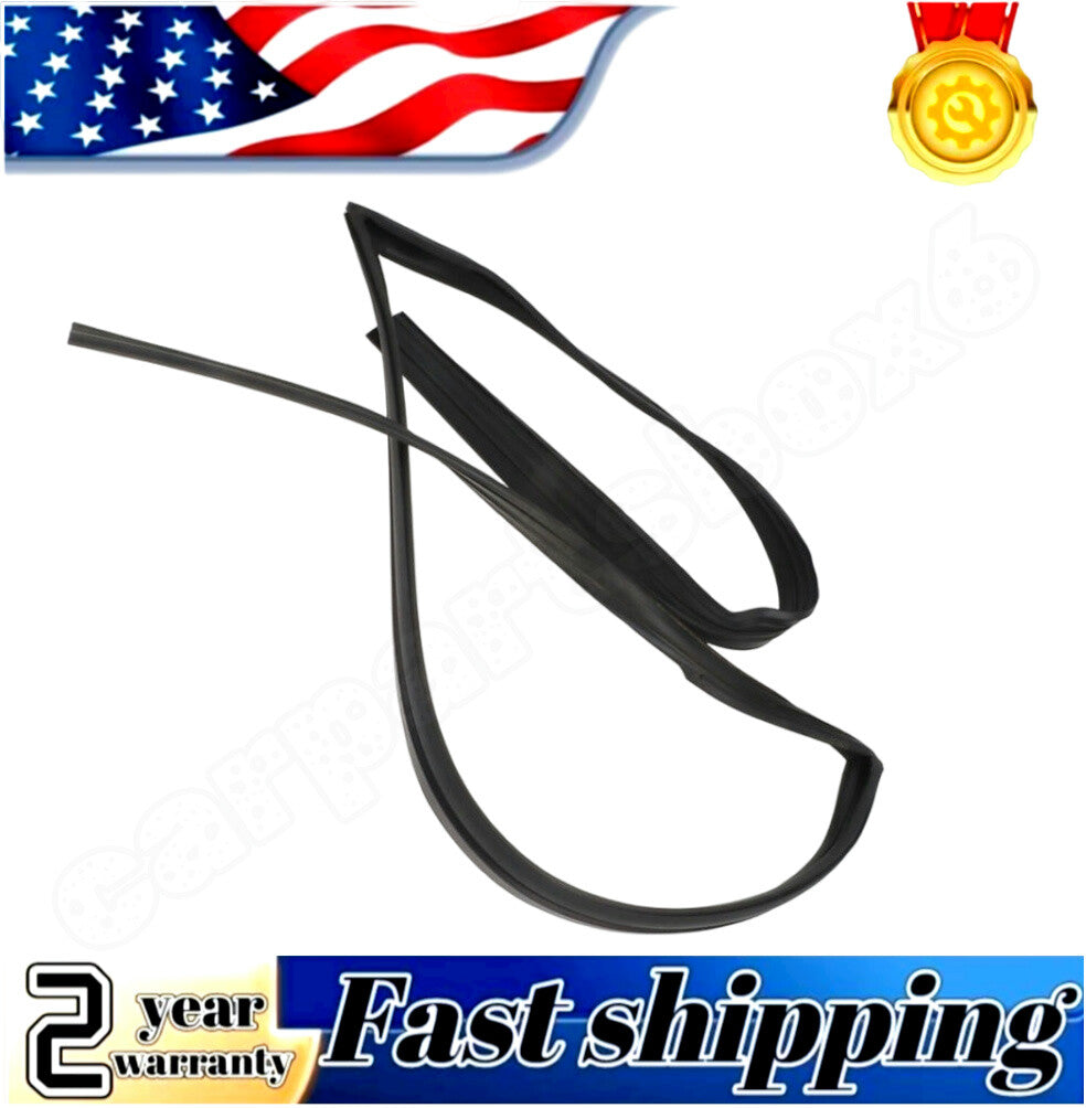 4-piece set of door glass access channel weather window seals suitable for Honda for Civic 2006-2011 4-door models.