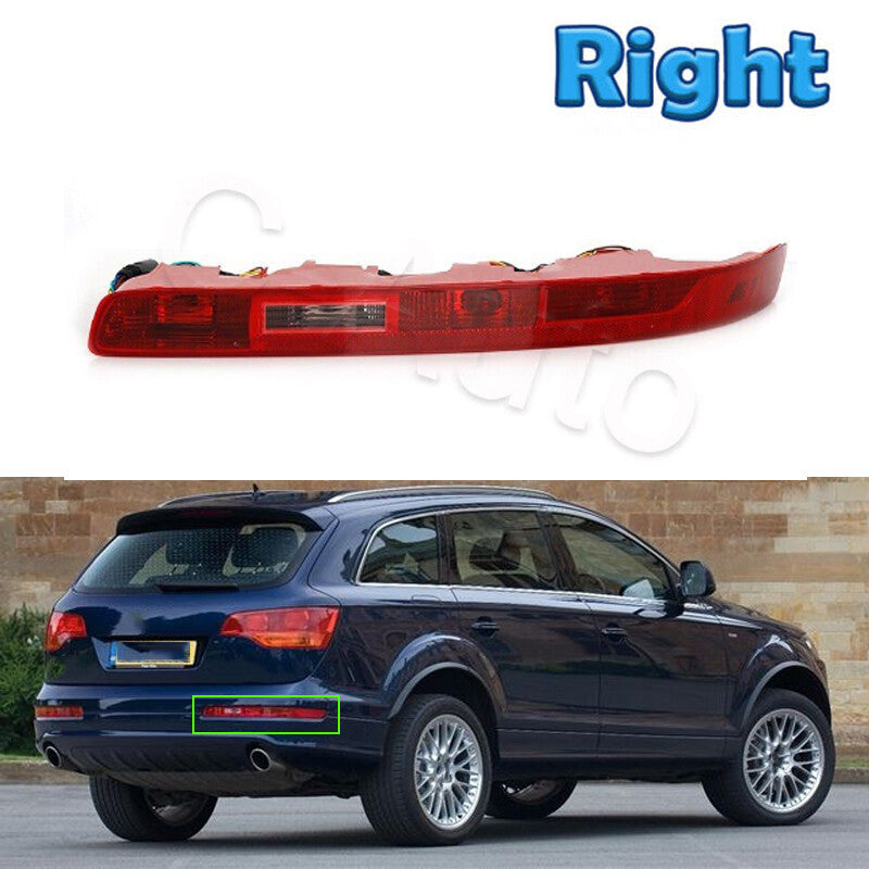 Rear Bumper Tail Reverse Light Signal Light Right side for Audi Q7 2006-2015