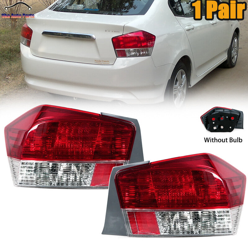 Left Right Rear Tail Light Rear Brake Lamp NO Bulb for Honda City 2008-2011