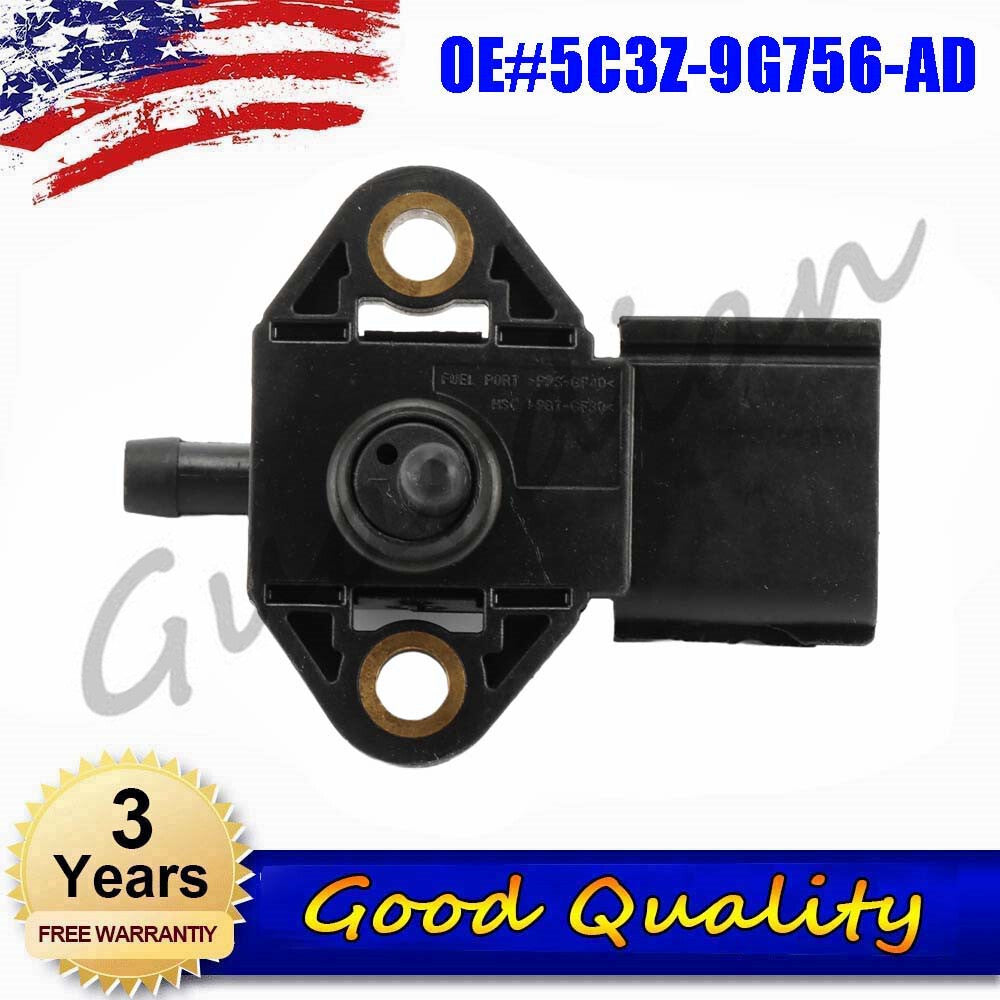 5C3Z-9G756-AD Fuel Rail Injector Pressure Sensor for Lincoln and for Ford F-150 and F-250