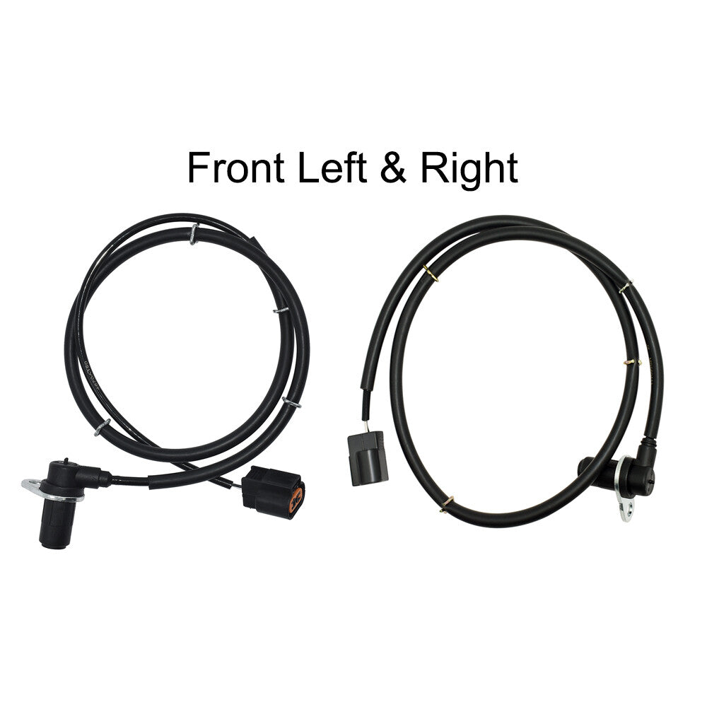 2x ABS Wheel Speed Sensor Front Left Right for Mitsubishi Montero 2001-2006