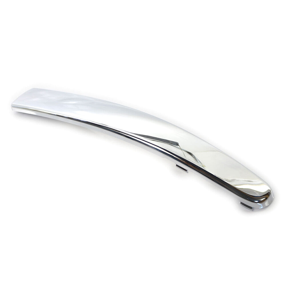 CHROME FRONT BUMPER GRILLE HEADLIGHT FILLER TRIM PANELS for FIAT 500 2007-2015