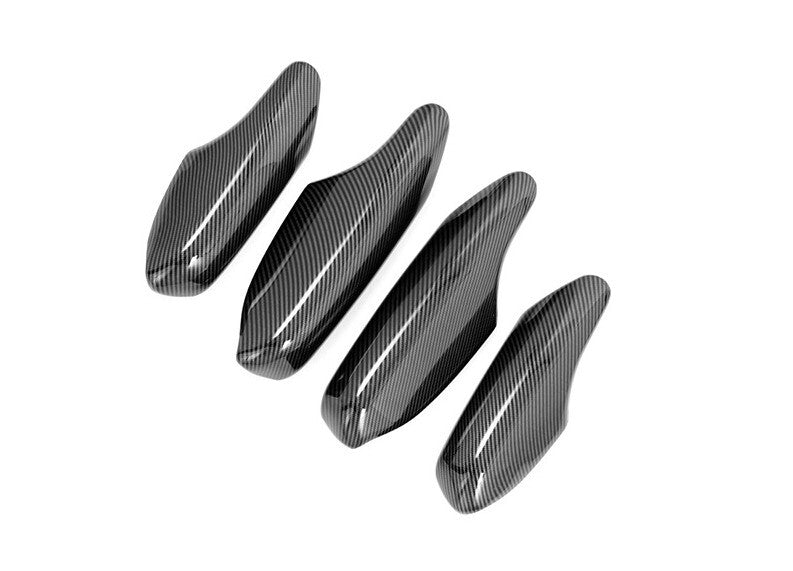 Interior Door Armrest Panel Trim 4X for Honda for Civic 2022-2023 11th Carbon Fiber