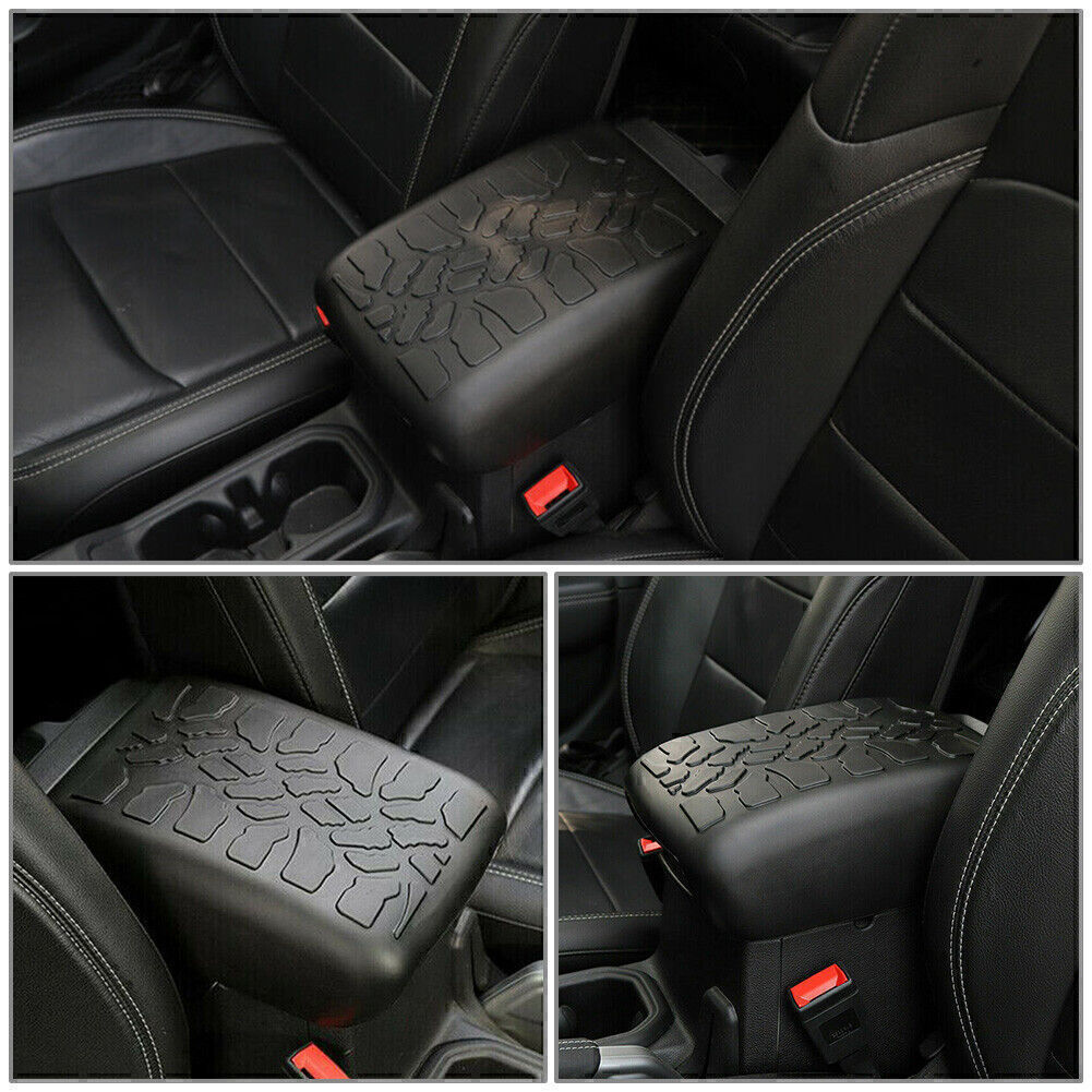Non-slip Central Armrest Box Cover Pad for Jeep for Wrangler JL 2018+ 2019 2020 2021