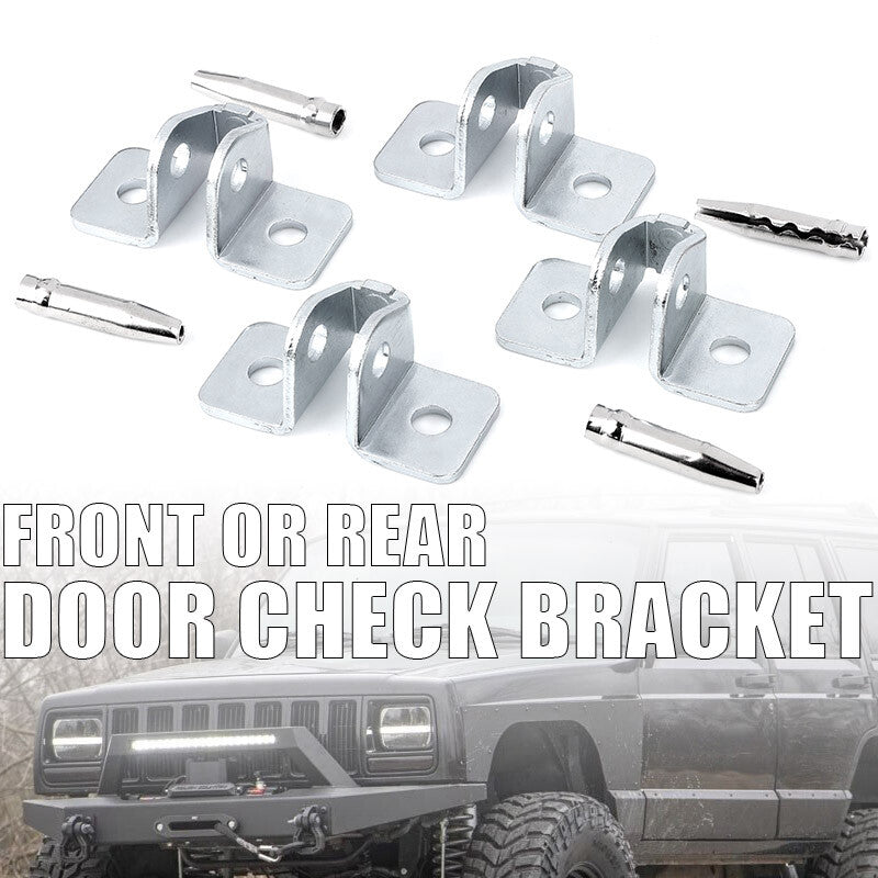 Front or Rear Door Check Bracket Pin Repair 4 Door fits 84-01 for Jeep Cherokee XJ