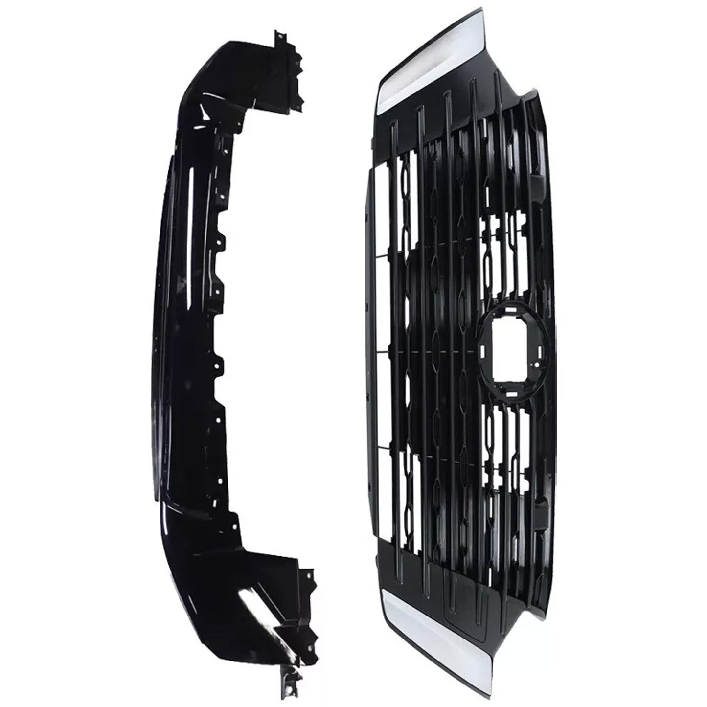Front Bumper Upper Grille Lower Grille For 2024-25 for Nissan Sentra S SVuY