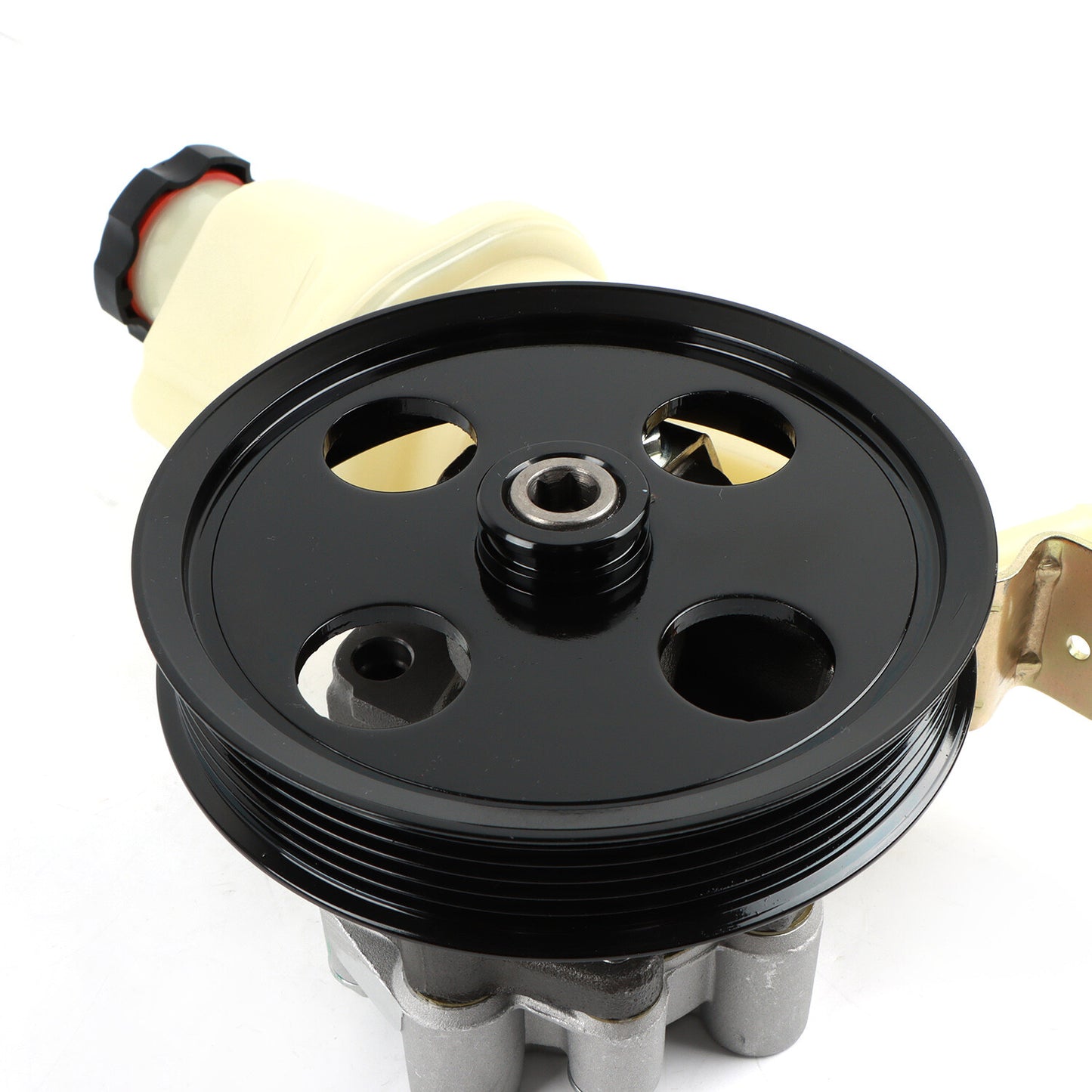 Power Steering Pump w/ Pulley  Reservoir for Dodge Durango Dakota 4.7L 21-4045R