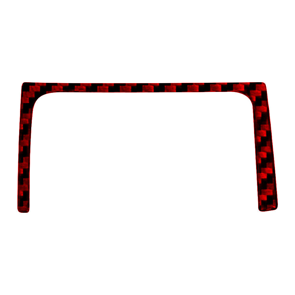 Red Carbon Fiber USB Power Outlet Cover Trim for Honda Ridgeline Pilot 2017-2020