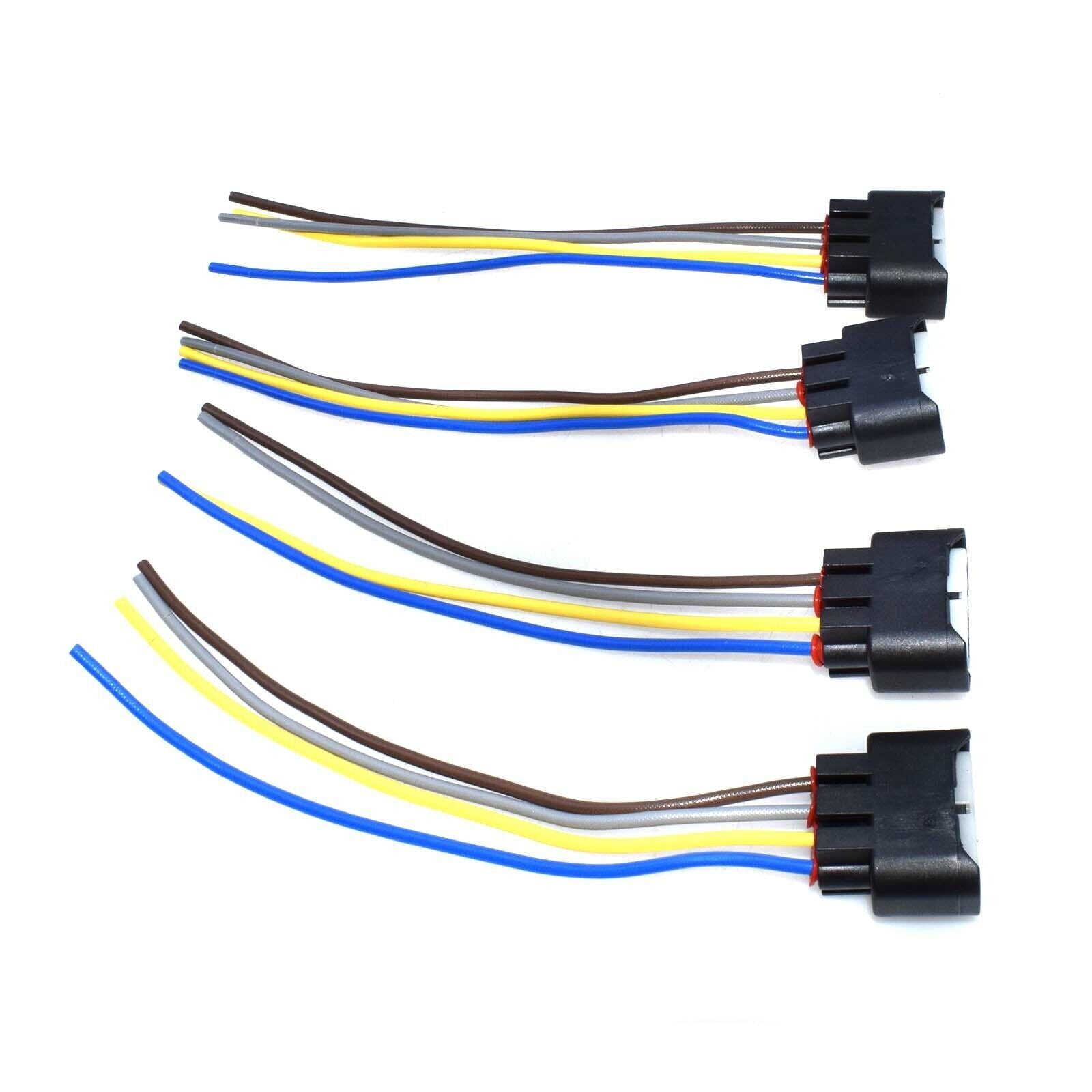 for Toyota Matrix for Corolla 4Pcs Connector Plug Harness Ignition Coil 4-way femal