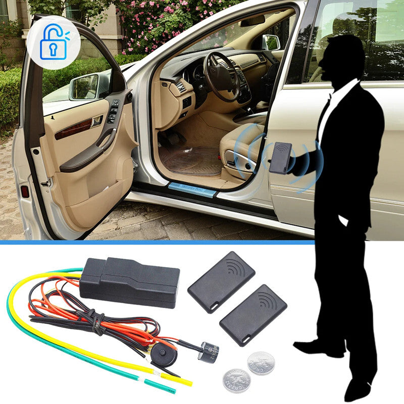 2.4GH Wireless Engine Automatic Lock Alarm Anti-Hijacking Circuit Cut Off System