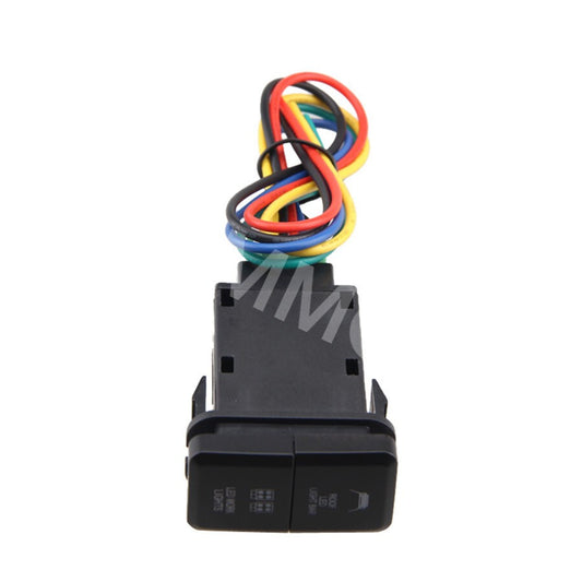 Car Dual LED Light Bar On-Off Push Switch Button Fit for TOYOTA HILUX 2005-2014