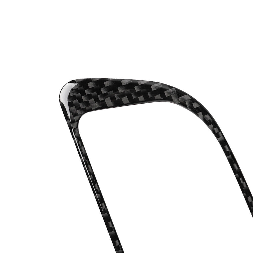 for Audi Q7 2016-2019 Carbon Fiber Center Control Switch Button Frame Trim Cover