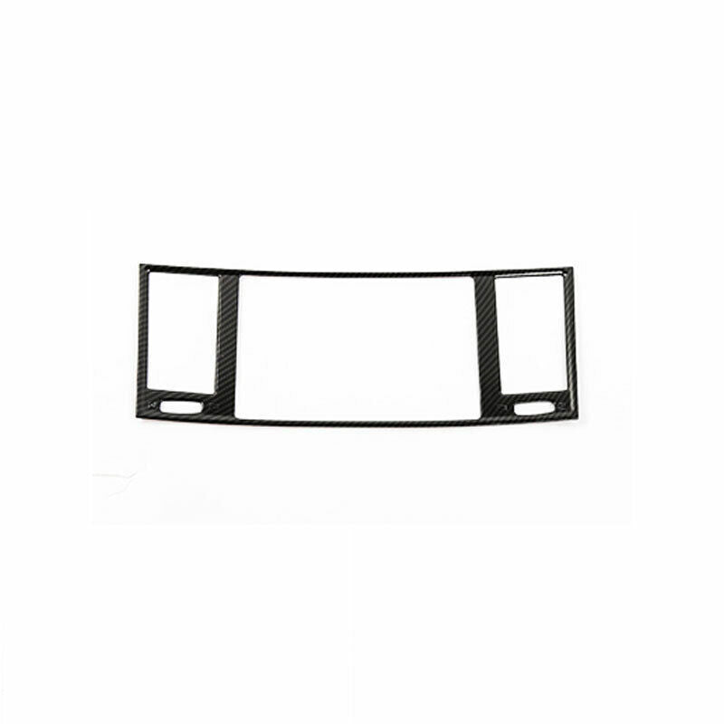 Middle Air Outlet Vent Cover Trim Fit for Nissan Armada Y62 2017-20 Carbon Fiber