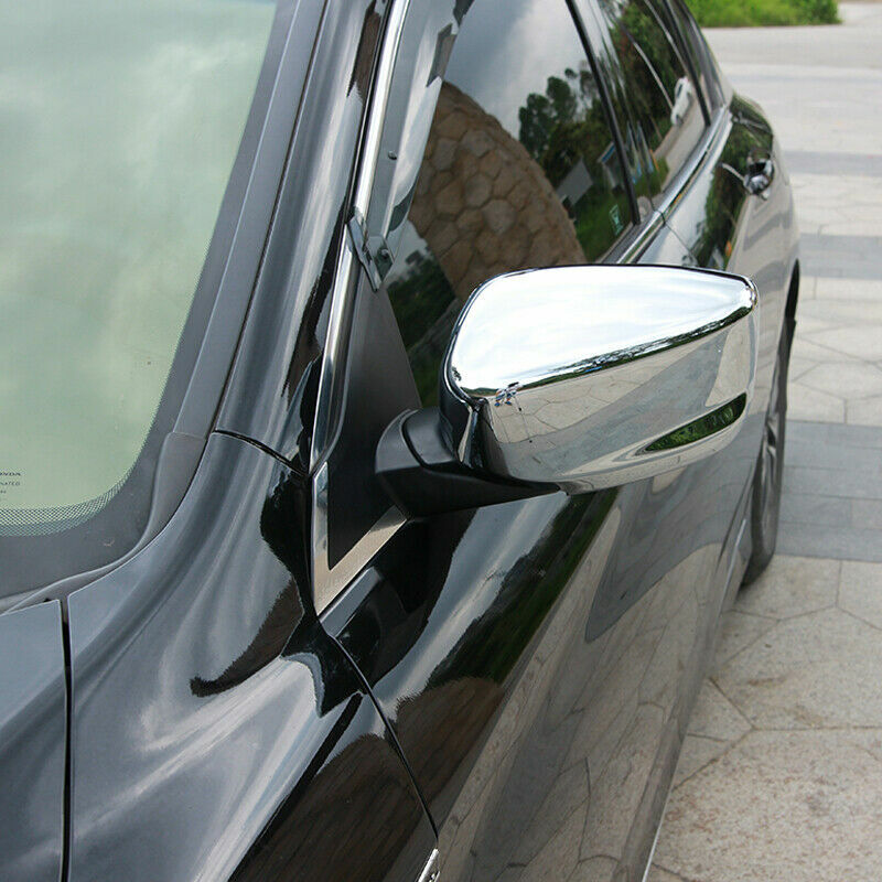 for Honda Accord 2008-2012 ABS Chrome Rear View Side Door Mirror Moulding Cover