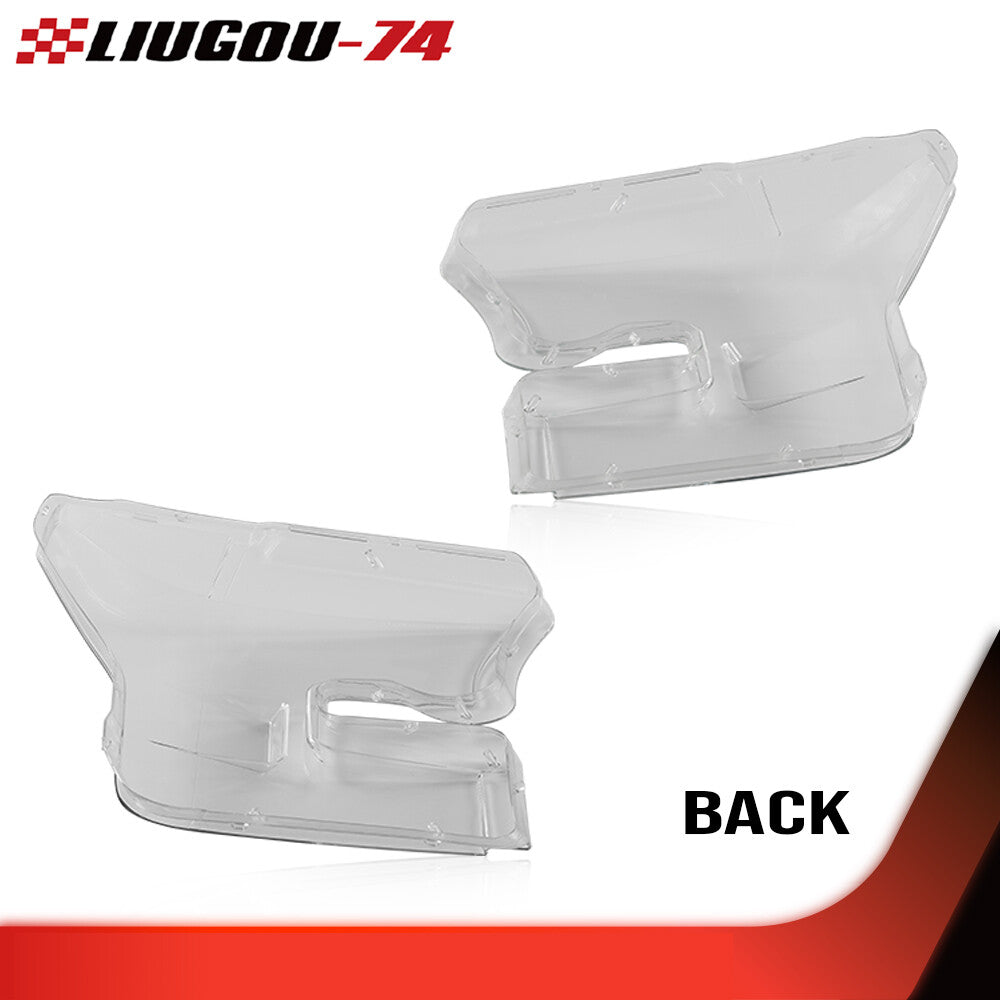 Suitable for 2015-2017 for Ford F-150 headlight lens transparent protective case LH+RH side