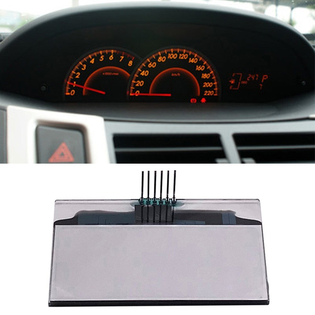 Instrument Cluster Dashboard LCD Display for Toyota For Yaris (2008-2011) Black