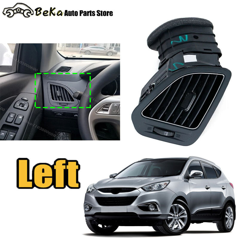 Left side: Front dashboard air conditioning outlet for Hyundai iX35 2010-2016