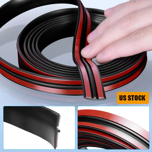 For Car Windshield Rear Window Roof 4M 13ft Rubber Seal Edge Trim Weatherstrip