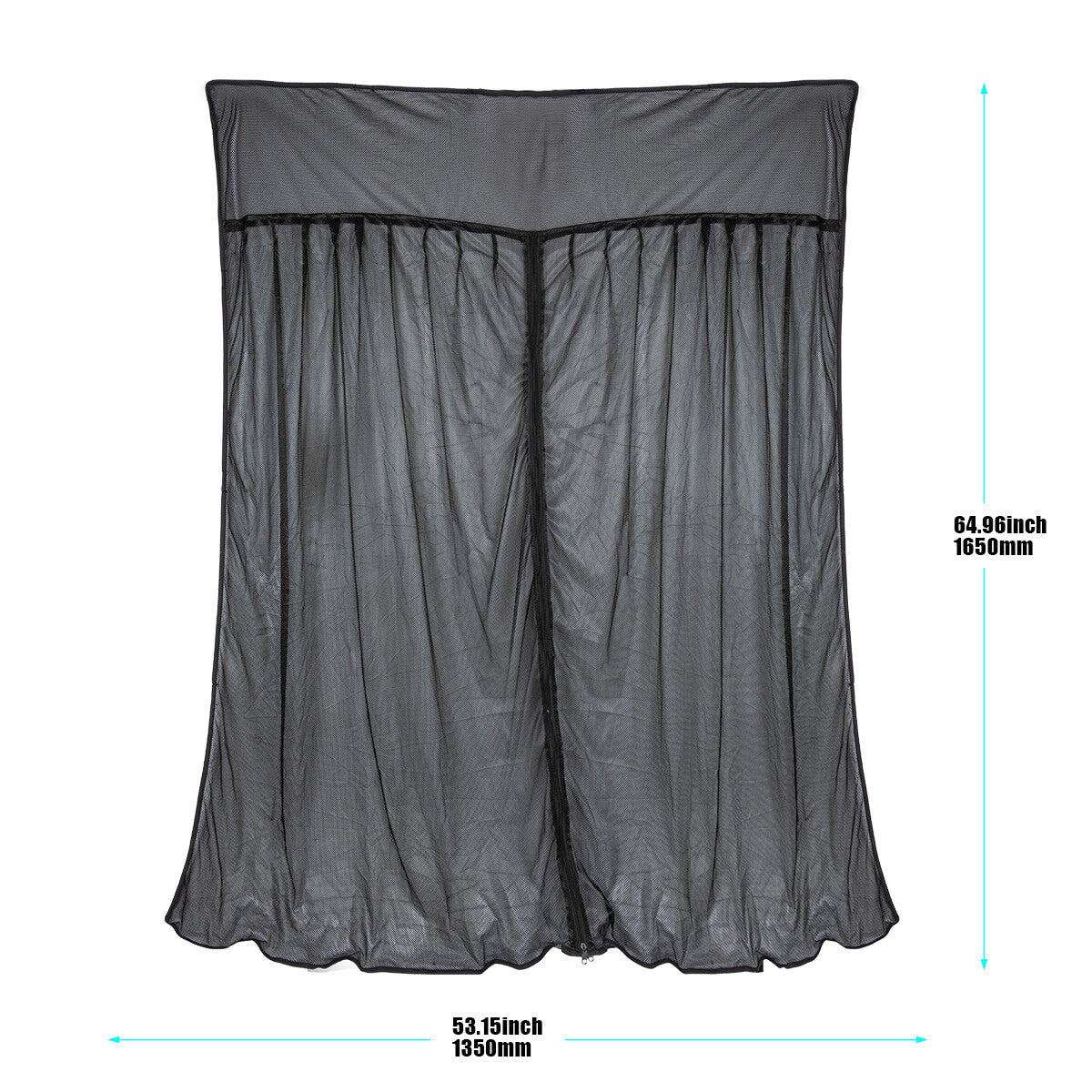 1 piece of magnetic fly screen insect net suitable for standard rooftop campervans