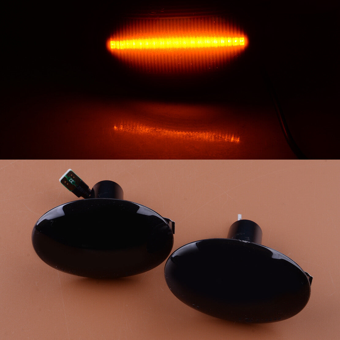 Scuttle LED Indicator Side Repeater Marker Light Fit for BMW for MINI COOPER R56 New