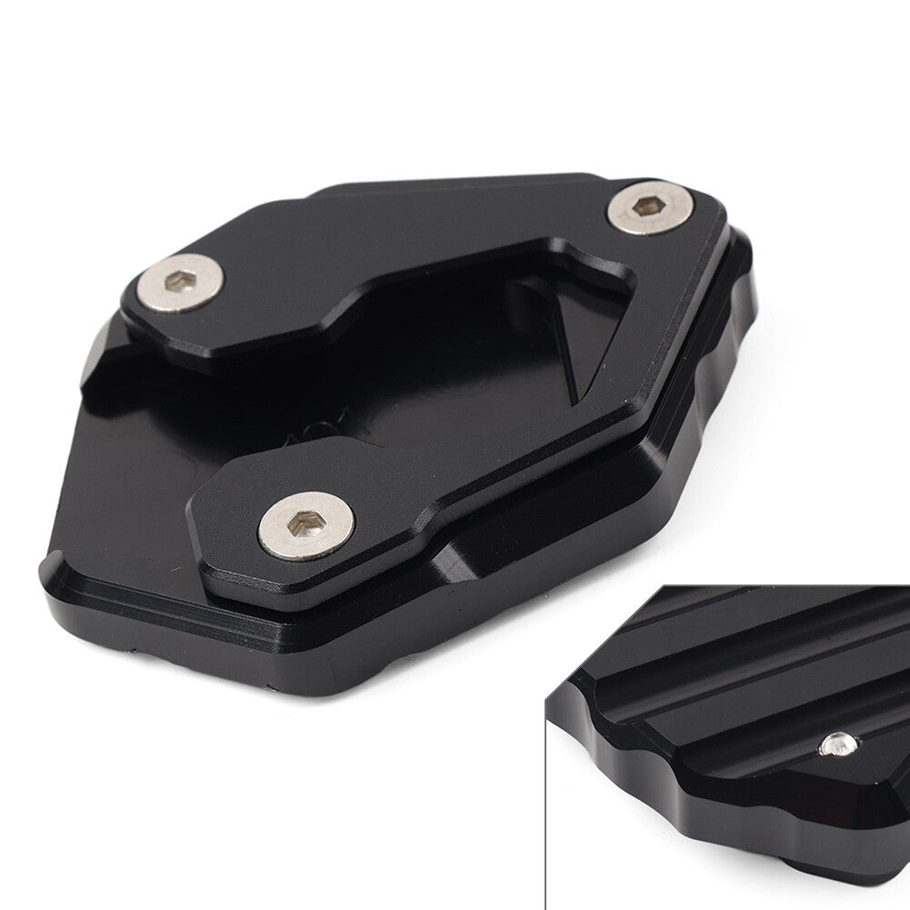 Side Stand Enlarge KickstandExtensionPadFor for YAMAHA MT-09 Tracer9 GT 21-23 black