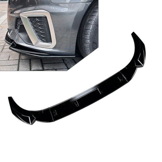 Front Bumper Splitter Spoiler Lip for Audi A4 S4 B9.5 2020-2024 2020