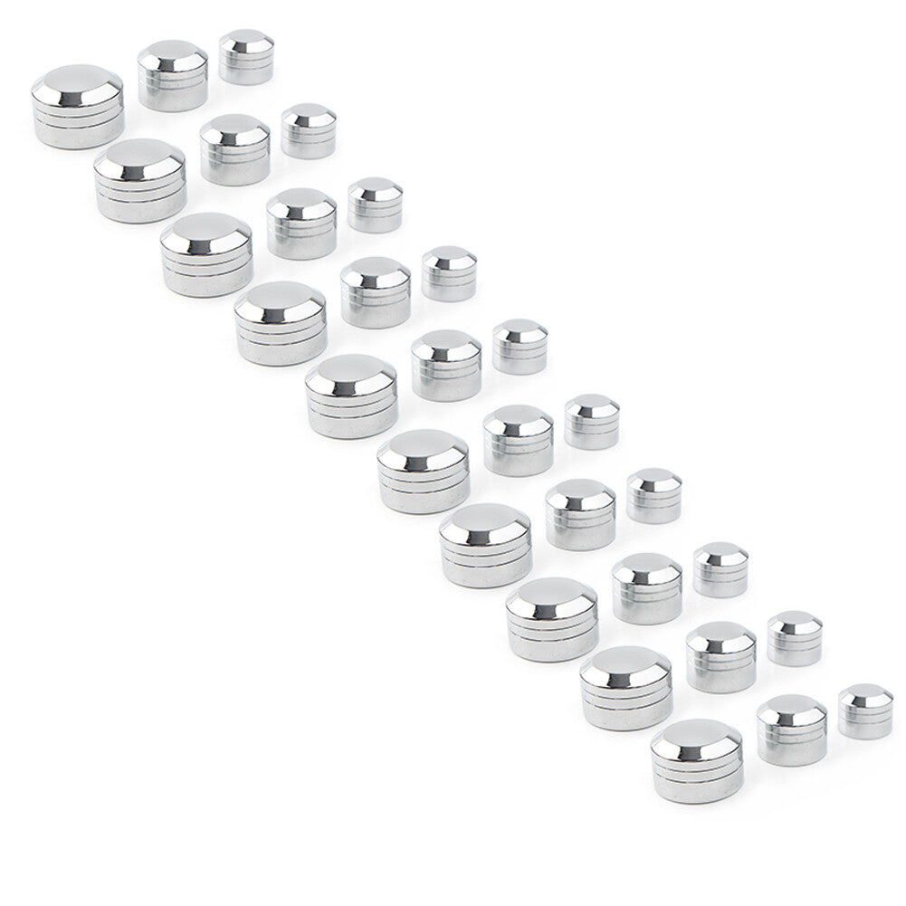 Inner 9mm Schrauben Motor Bolt Topper Caps Cover for Harley Sportster Chrome US