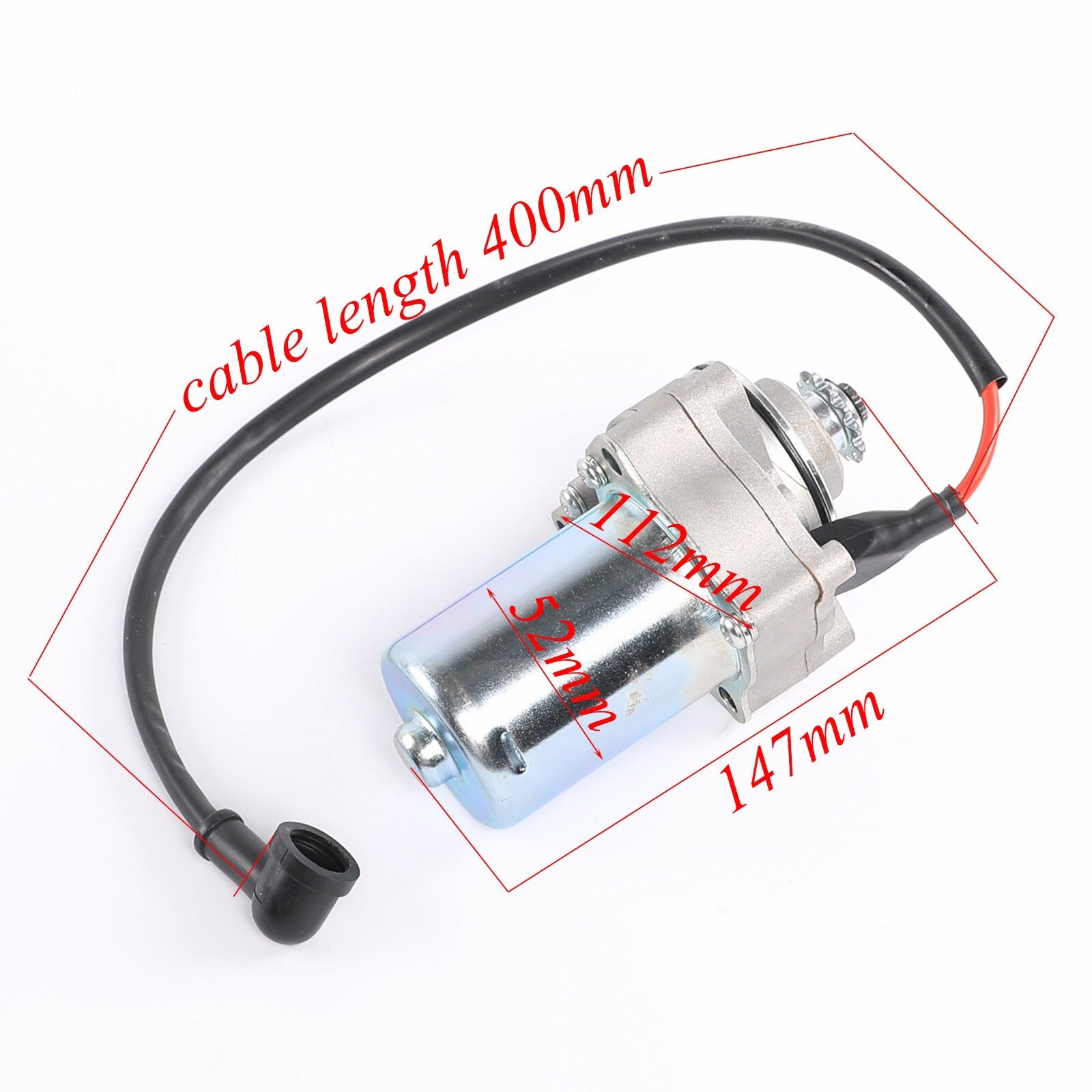 Electric starter motor 50 70 90 110 125cc, all-terrain vehicle four-way 3-bolt upper engine mounting