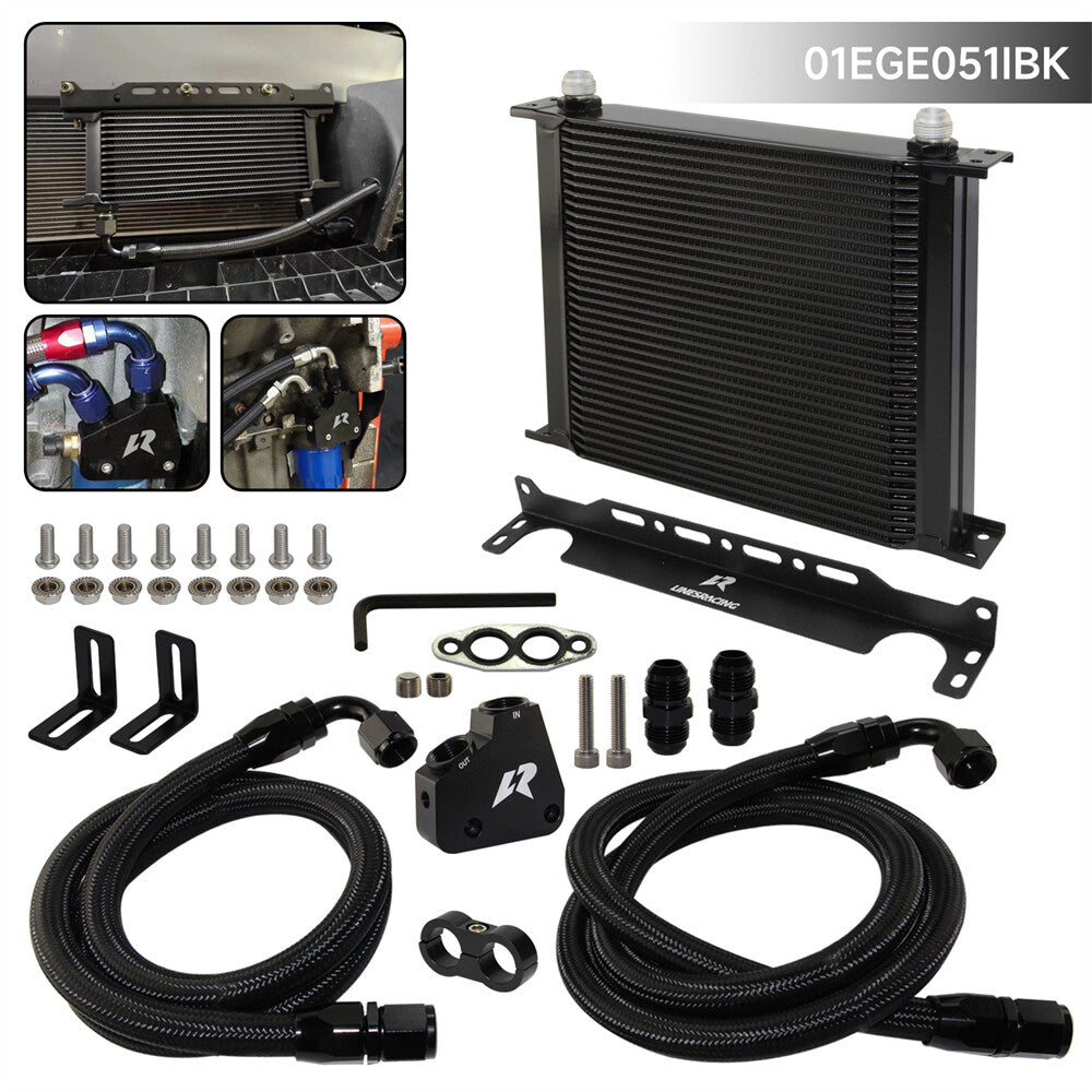 34 Row Engine Oil Cooler Kit for Corvette for Cadillac CTS-V Camaro LS1 LS2 LS3 GM