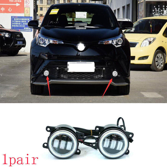 for Toyota CHR C-HR 2018-2019 LED Driving Light DRL Signal Front Fog Lamp Refit
