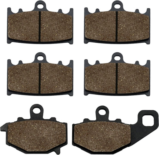 Front and Rear Brake Pads for Kawasaki ZZR600 ZZR 600 1993-2007 ZZR400