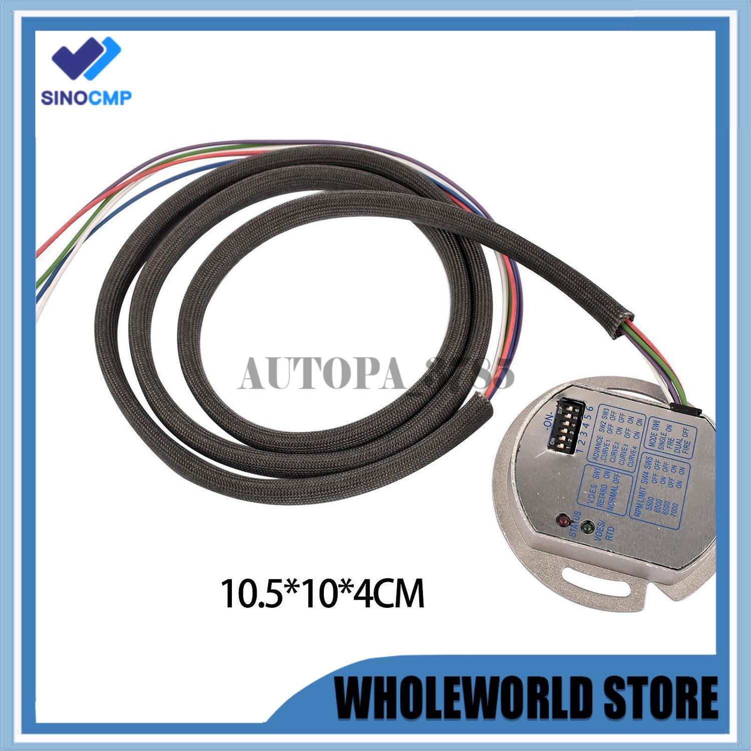 1x Programmable Single Fire Electronic Ignition Module for Harley Dyna 53-644