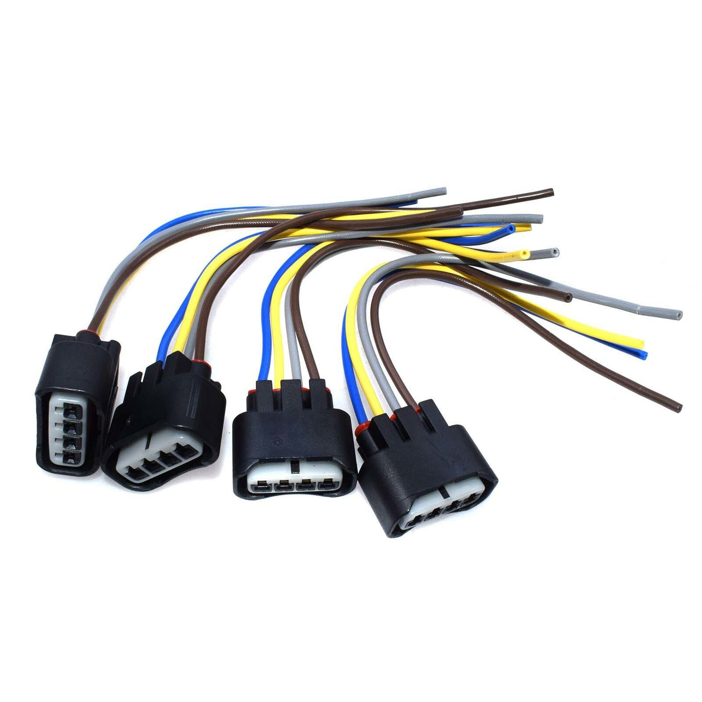 4-piece ignition coil female connector plug harness for Toyota for Lexus 2AZFE 1ZFE (Brand New)