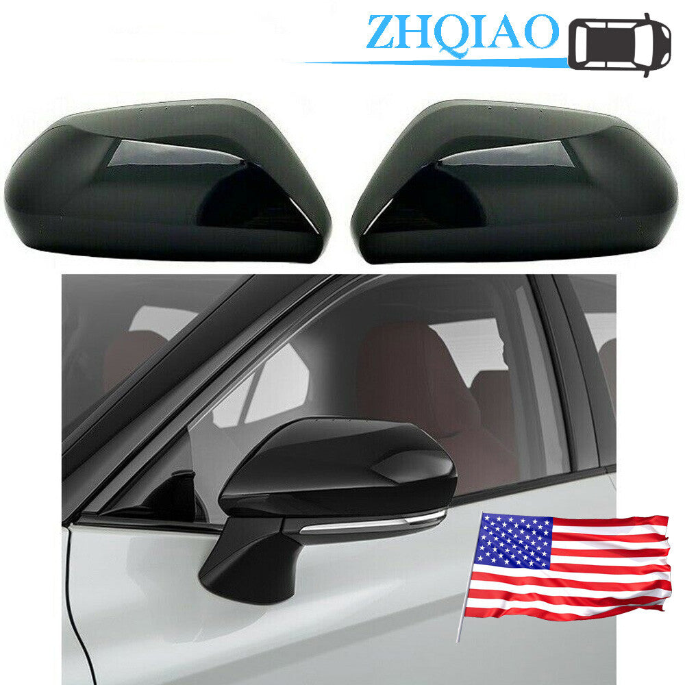 For 2018 2019 2020 2021 2022 for Toyota for Camry Gloss Black Side Mirror Covers Overlay