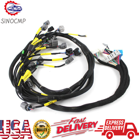 Engine Wiring Harness CNCH-OBD2-1 CNCHOBD21 Fits for Civic for Acura Integra B18 B16