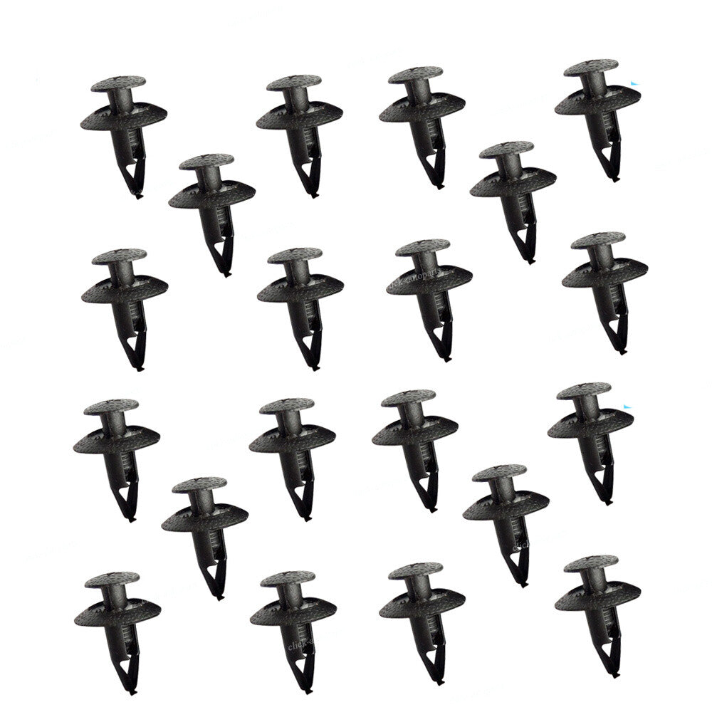 50Pcs Front Bumper Push Retainer Clips for Nissan Quest for Mitsubishi 63854-01A00
