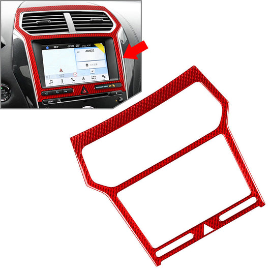 GPS Navigation Panel Frame Cover Trim for Ford Explorer 2013-2019