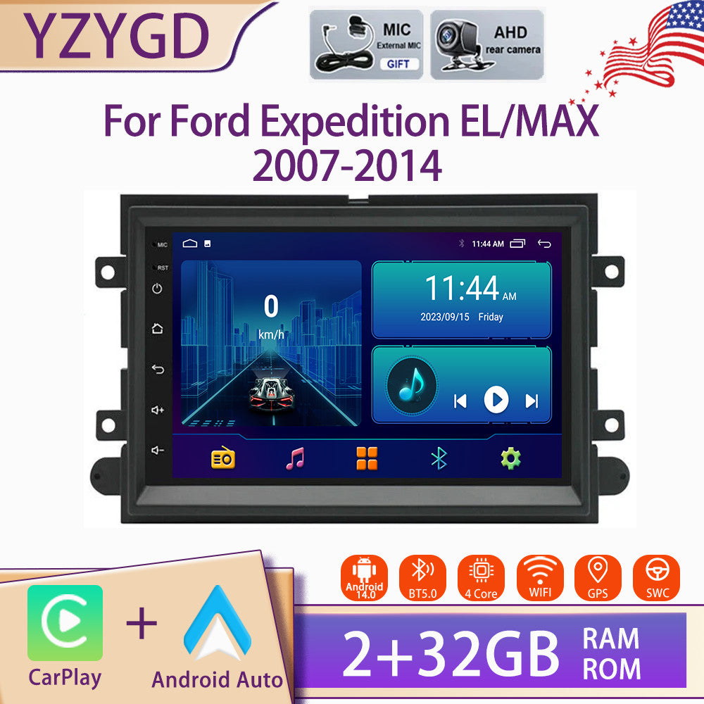 Android Carplay Car Stereo Radio GPS Screen for Ford Expedition EL/MAX 2007-14